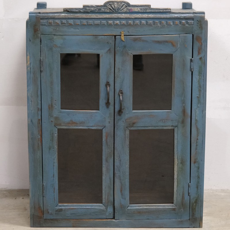 Trademark - Όμορφη μπλε βιτρίνα Υ:94 x Π:70 x Β: 49 εκ