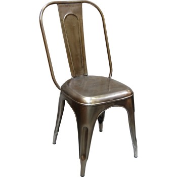 Trademark - LIVING καρέκλα ψηλή πλάτη - γυαλιστερή Υ:95 x Π:41 x Β:50 cm