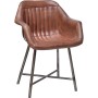 Trademark - Icon δερμάτινη πολυθρόνα με υποβραχιόνιο Υ:82 x Π:61 x Β: 48εκ