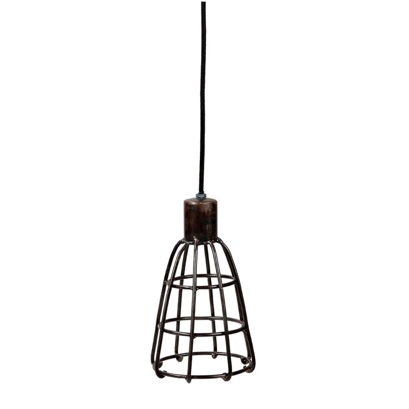 Trademark - Hardy σιδερένιο κρεμαστό φωτιστικό (Ε27) Υ:28 x Π:17 x Β:17 εκ