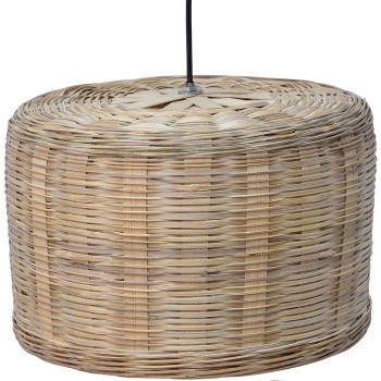 Trademark - Natura κρεμαστό φωτιστικό (Ε27) από bamboo Υ:25cm x Π:39cm x Β:39cm