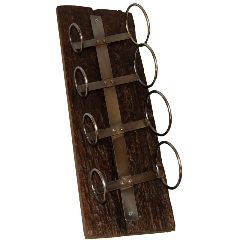 Trademark - Harlan ρουστίκ σχάρα κρασιού Υ:59cm x Π:20cm x Β:14cm