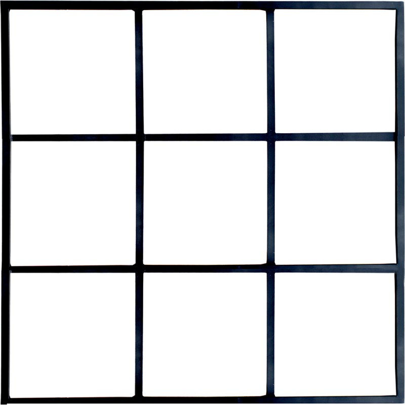 Trademark New York σιδερένιος διαχωριστικός τοίχος Υ:120 cm x Π:120 cm x Β: 25 cm