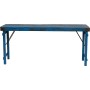 Trademark - Rohan original παλιό τραπέζι κονσόλας - μπλε Υ:70 x Π:170 x Β:40 cm