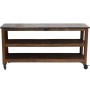 Trademark - Console τραπέζι με μεταλλικό κάλυμμα Υ:80 x Π:160 x Β:40 cm
