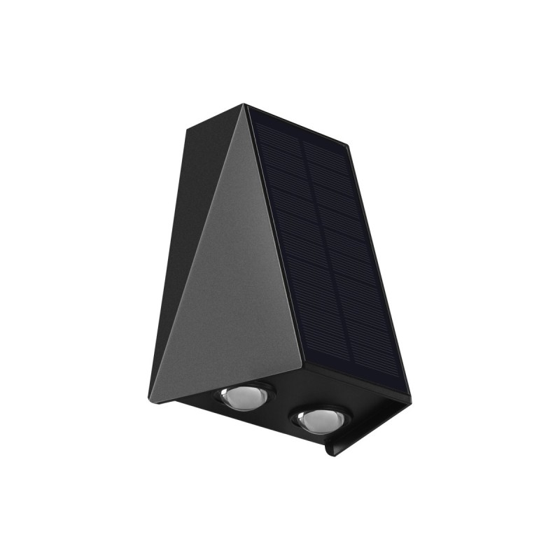 Cristal Record-Nalin Outdoor LED Ηλιακό Επιτοίχιο Φωτιστικό ΚΩΔ.-43-258-01-380