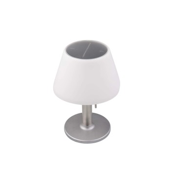 Cristal Record-Silver Ηλιακό Επιτραπέζιο φωτιστικό LED 05W ΚΩΔ.-05-581-01-481