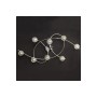 Cristal Record-Lotto 8 Φωτιστικό Οροφής G9 Chrome ΚΩΔ.-001-2195-8-016