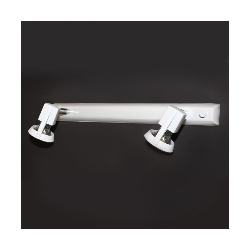 Cristal Record-Arco 2  Σποτ Φωτιστικό οροφής GU10 White ΚΩΔ.-002-2000-2-001
