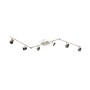 Cristal Record-Moka 6 Φωτιστικό οροφής GU10 Satin Nickel ΚΩΔ.-014-2150-6-053