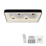 JUST LIGHT.-VERTIGO Φωτιστικό οροφής LED μαύρο ΚΩΔ.-SL14385-18