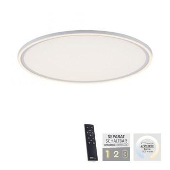 JUST LIGHT.-EDGING Φωτιστικό οροφής LED λευκό ΚΩΔ.-SL14871-16