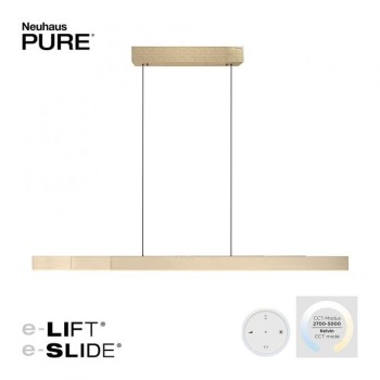 Paul Neuhaus-PURE-MOTO-RISE κρεμαστό φωτιστικό LED ματ χρυσό ΚΩΔ.-SL2545-60