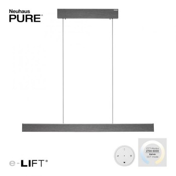 Paul Neuhaus-PURE-E-MOTION Κρεμαστό φωτιστικό LED γκρι ΚΩΔ.-SL2570-15