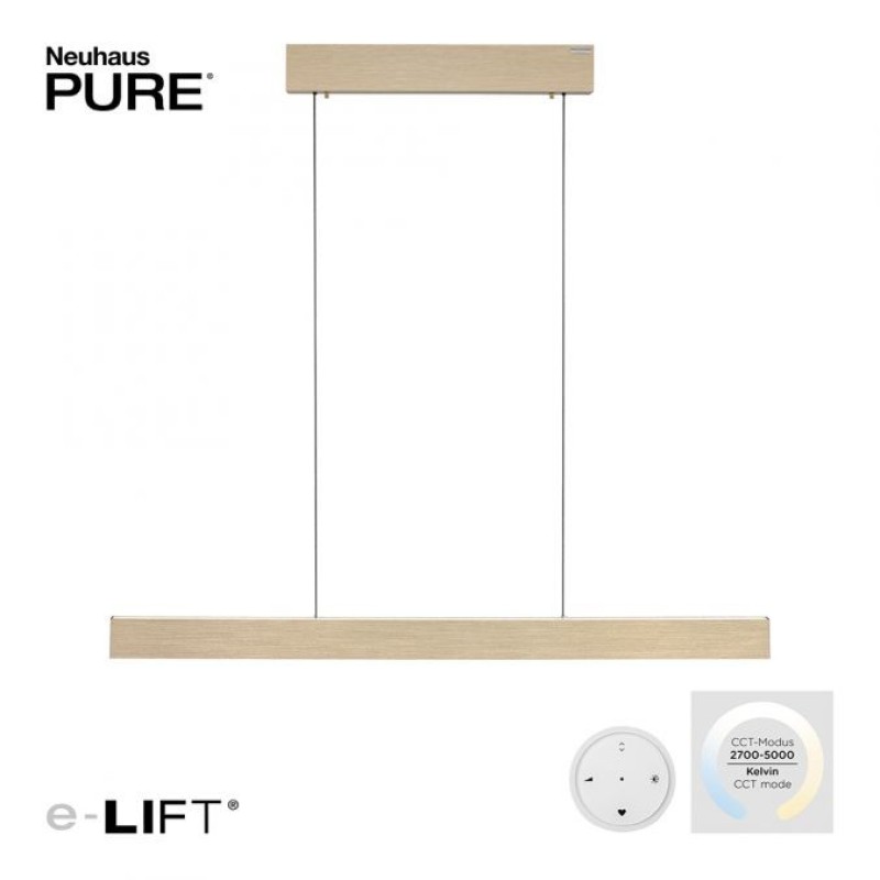 Paul Neuhaus-PURE-E-MOTION Κρεμαστό φωτιστικό LED χρυσό ΚΩΔ.-SL2570-60