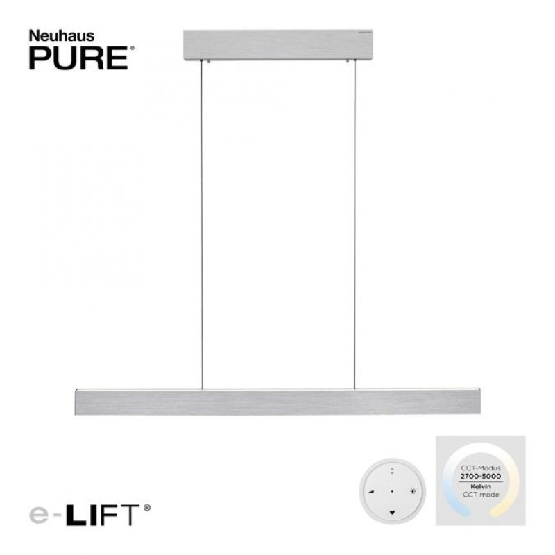 Paul Neuhaus-PURE-E-MOTION Κρεμαστό φωτιστικό LED ασημί ΚΩΔ.-SL2570-95