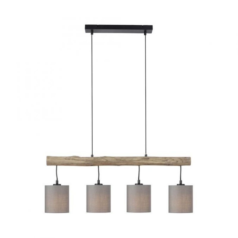 JUST LIGHT.-GREEN TRIBU Κρεμαστό φωτιστικό Ε27 γκρι ΚΩΔ.-SL15783-29