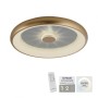 JUST LIGHT.-VERTIGO Φωτιστικό οροφής LED ματ χρυσό ΚΩΔ.-SL14386-60