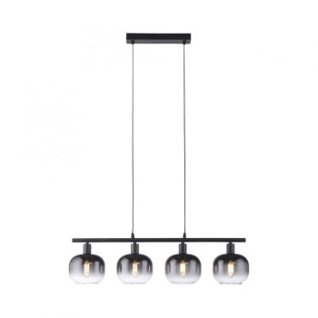JUST LIGHT.-ZEA Κρεμαστό φωτιστικό Ε14 μαύρο ΚΩΔ.-SL15421-18
