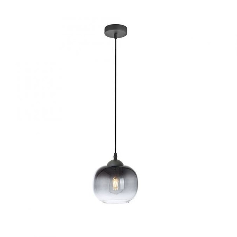 JUST LIGHT.-ZEA Κρεμαστό φωτιστικό Ε27 μαύρο ΚΩΔ.-SL15420-18