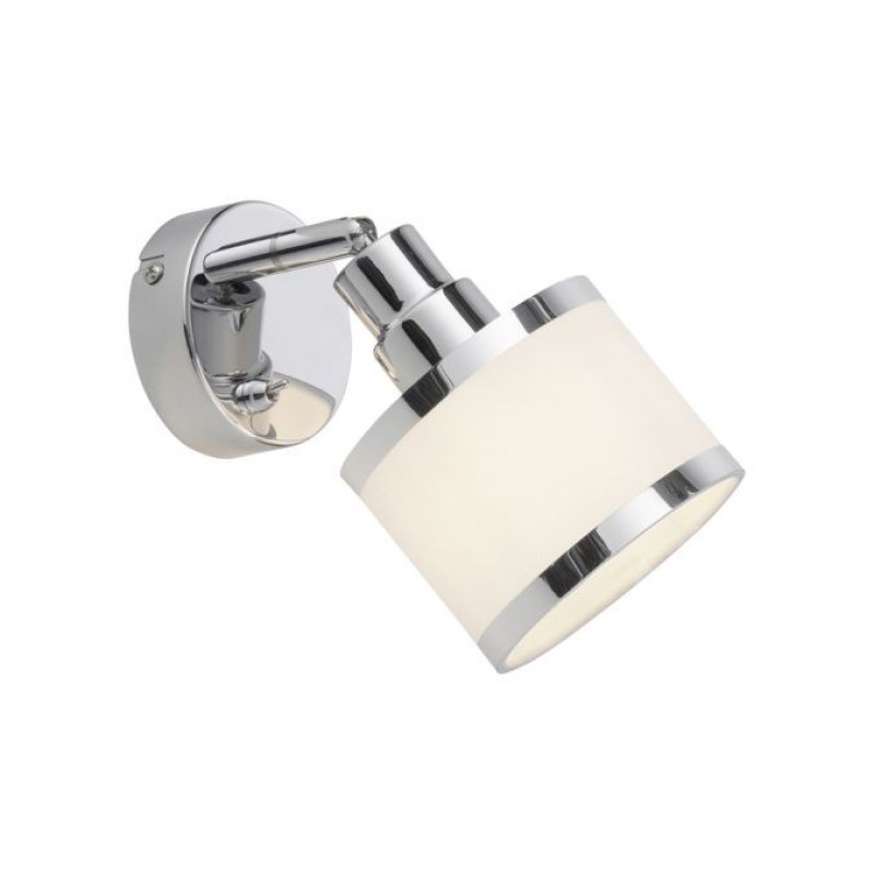 JUST LIGHT.-ACCOR Φωτιστικό τοίχου Ε14 γυαλιστερό χρώμιο ΚΩΔ.-SL15371-17
