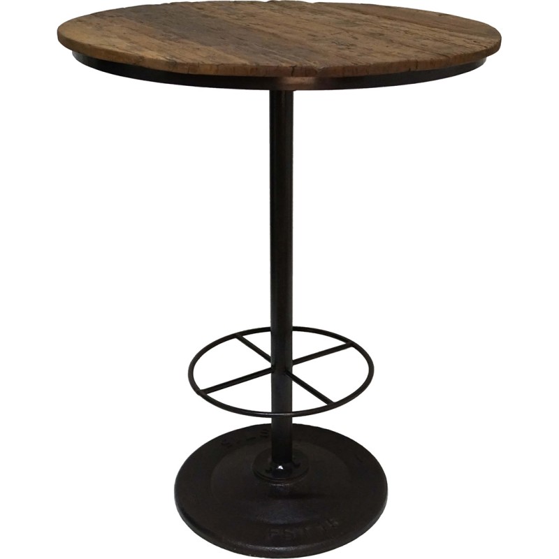 Trademark - Baggio Ψηλό στρογγυλό τραπεζάκι Υ:105 cm x Π:80 cm x Β:80 cm