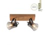 JUST LIGHT.-Green Langstrom Φωτιστικό οροφής Ε14 μαύρο ΚΩΔ.-SL11448-79