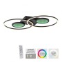 JUST LIGHT.-TUNEL Φωτισμού οροφής LED RGB μαύρο ΚΩΔ.-SL15160-18