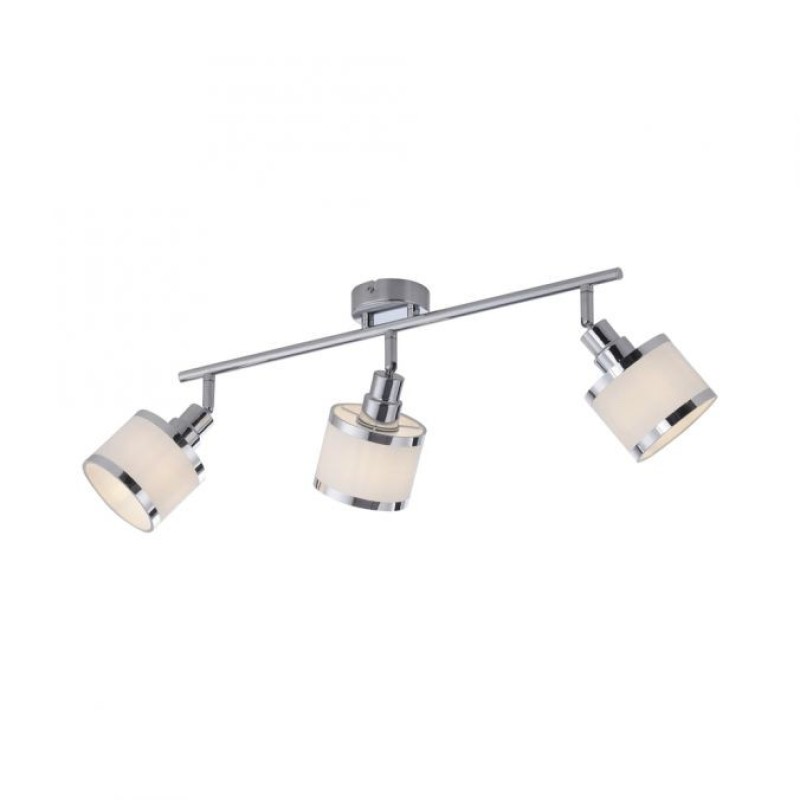JUST LIGHT.-ACCOR Φωτιστικό οροφής Ε14 γυαλιστερό χρώμιο ΚΩΔ.-SL15373-17