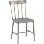 Trademark - Bronx Σιδερένια καρέκλα τραπεζαρίας Υ:84cm x Π:41cm x Β:46cm