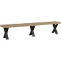 Trademark - Ross Ξύλινος πάγκος L Υ:45 cm x Π:230 cm x Β:35 cm