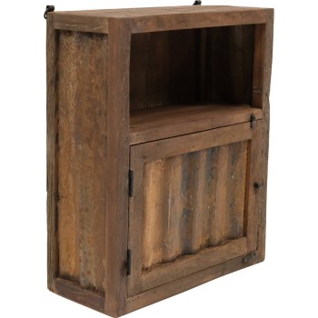 Trademark - Ξύλινο ντουλάπι τοίχου Υ:60cm x Π:50cm x Β:22cm