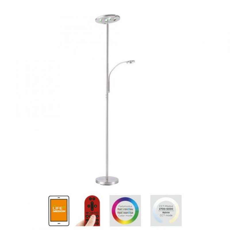 JUST LIGHT.-ROCCO Φωτιστικό δαπέδου LED ΚΩΔ.-SL11858-55