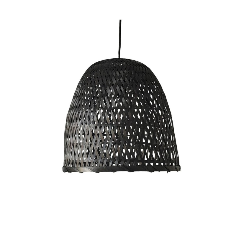 Cristal Record-Αμπαζούρ Dera Black Bamboo 300x280mm ΚΩΔ.-PAN-305-01-180