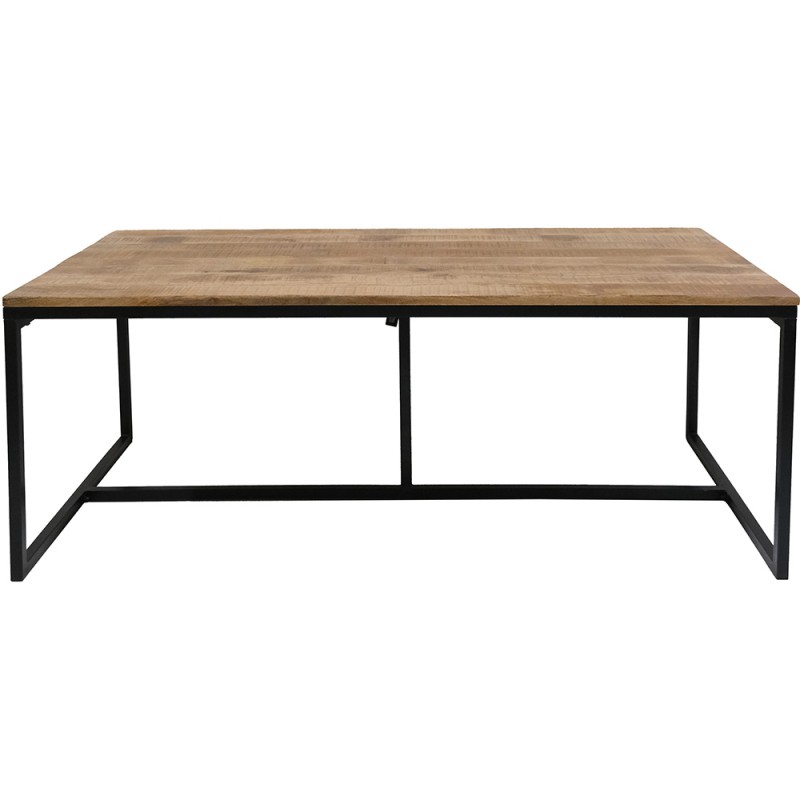 Trademark - Τραπεζαρία Ronaldo με μαύρο σκελετό Υ:75 cm x Π:200 cm x Β:100 cm