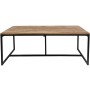 Trademark - Τραπεζαρία Ronaldo με μαύρο σκελετό Υ:75 cm x Π:200 cm x Β:100 cm