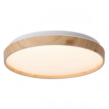 Spotlight - ΠΛΑΦΟΝ LED ΞΥΛΟ 27W 3000K