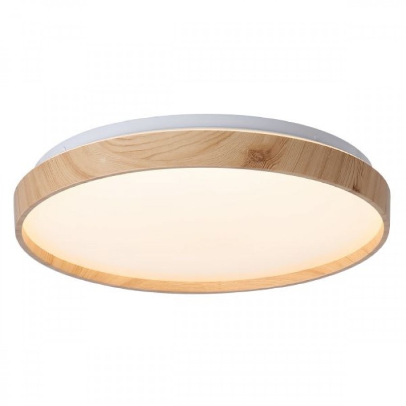 Spotlight - ΠΛΑΦΟΝ LED ΞΥΛΟ 27W 3000K