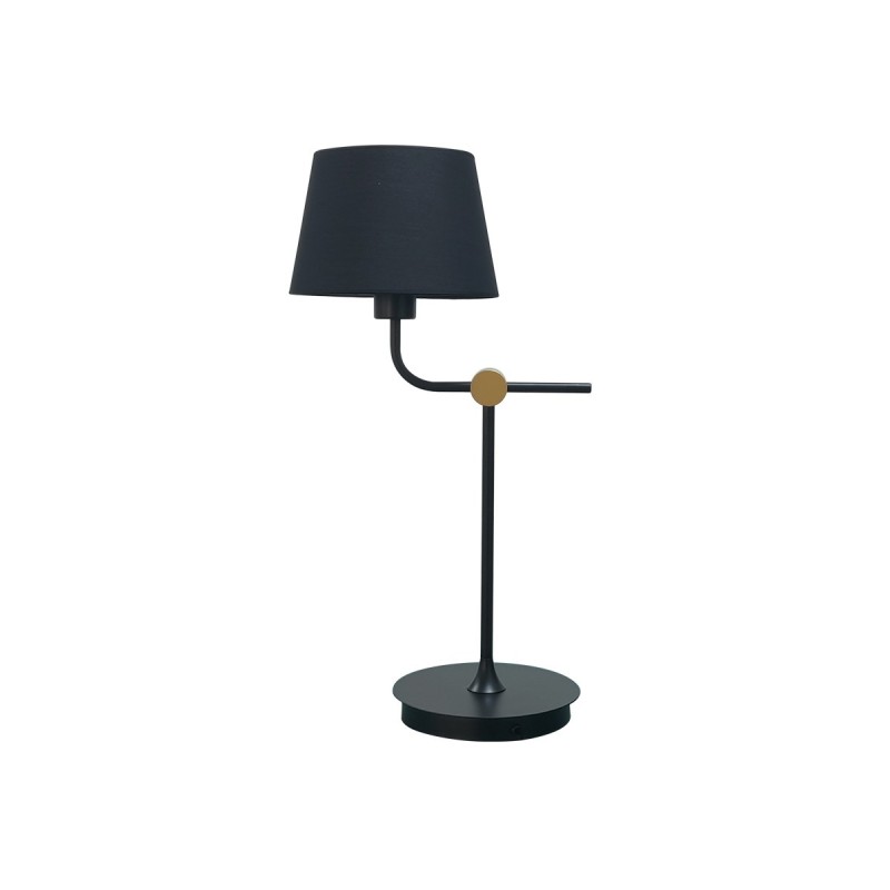 Cristal Record-Επιτραπέζιο φωτιστικό Solor Black+Gold E27 ΚΩΔ.-05-443-27-180