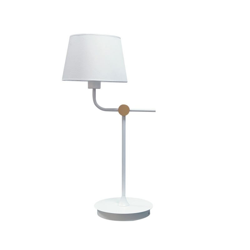 Cristal Record-Επιτραπέζιο φωτιστικό Solor White+Gold E27 ΚΩΔ.-05-443-27-100