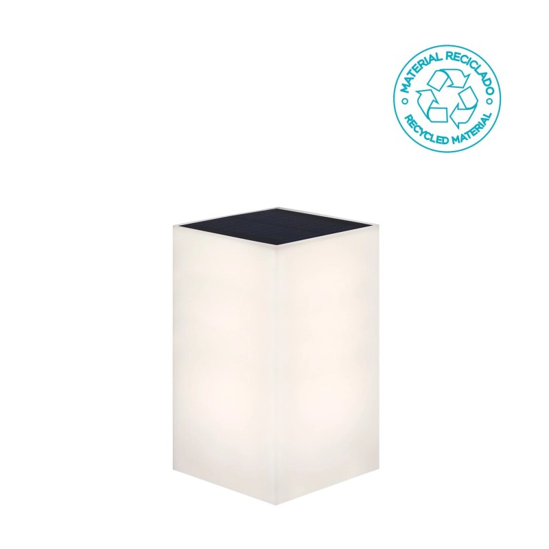 NewGarden-WALLY RECTANGLE Φωτιστικό τοίχου με ηλιακή φόρτιση 12x12x18 εκ