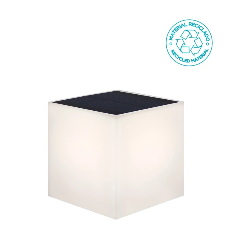 NewGarden-WALLY SQUARE Φωτιστικό τοίχου με ηλιακή φόρτιση 18x18x18 εκ