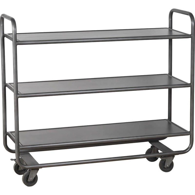 Trademark - St. Louis Βιβλιοθήκη με ρόδες - Μ Υ:106cm x Π:120cm x Β:40cm