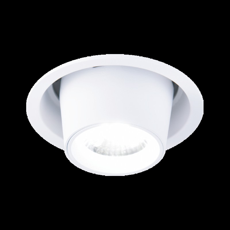 Cristal Record-Χωνευτό Φωτιστικό Tyr LED 8W Λευκό ΚΩΔ.-01-240-08-100