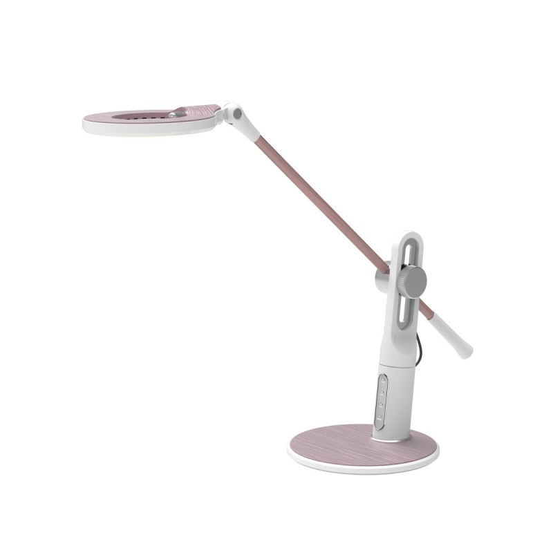Cristal Record-Επιτραπέζιο φωτιστικό Dent 10W LED Ροζ ΚΩΔ.-04-965-10-140