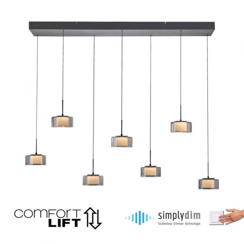 Paul Neuhaus-RIKA Κρεμαστό φωτιστικό LED Comfort Lift ΚΩΔ.-SL2115-18