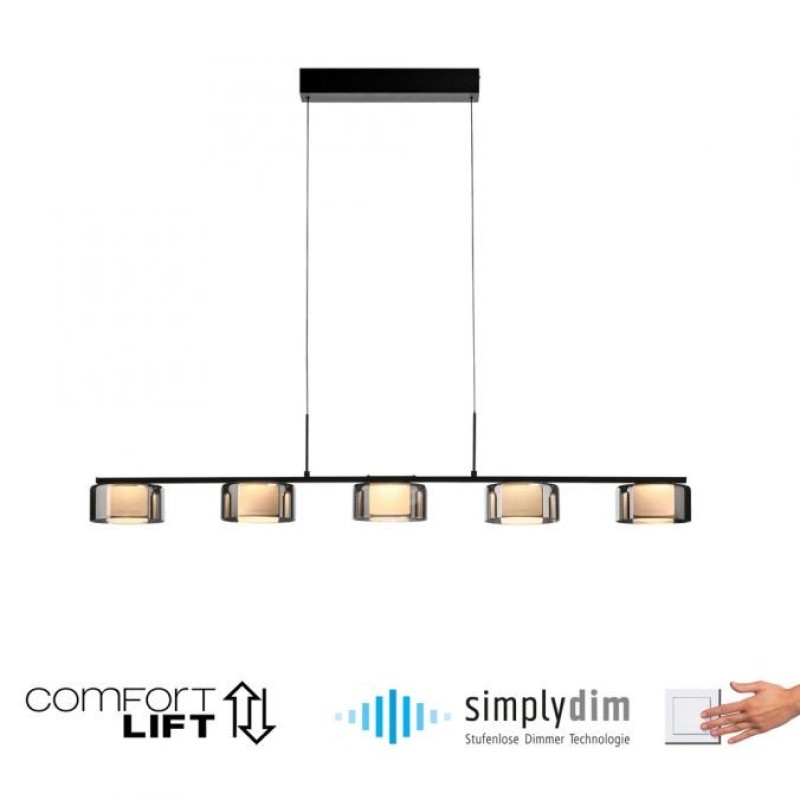 Paul Neuhaus-RIKA Κρεμαστό φωτιστικό LED Comfort Lift ΚΩΔ.-SL2116-18