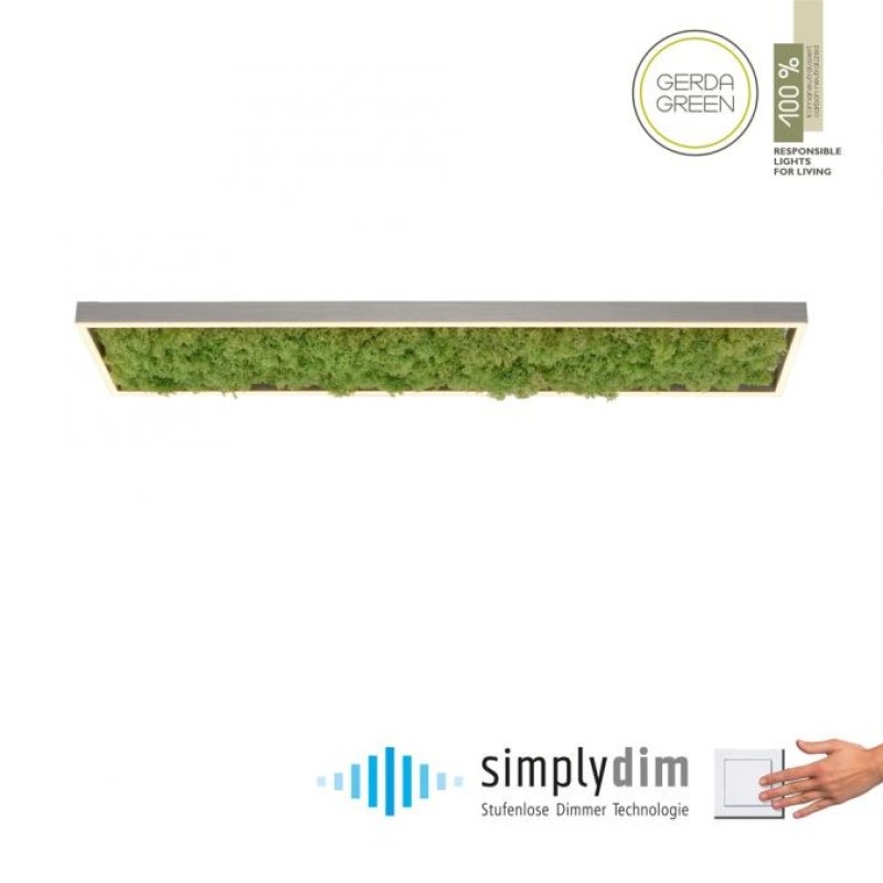 JUST LIGHT.-GREEN RITUS Φωτιστικό οροφής LED ΚΩΔ.-SL15623-66