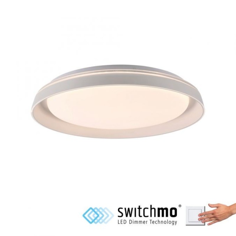 JUST LIGHT.-SATI Φωτιστικό οροφής LED λευκό ΚΩΔ.-SL14368-16