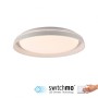 JUST LIGHT.-SATI Φωτιστικό οροφής LED Ανοιχτό γκρι ΚΩΔ.-SL14368-15